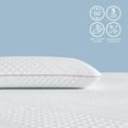 thumbnail image 2 of nue by Novaform Gel Memory Foam Pillow, King Size, Cool Comfort, White, 2 of 5