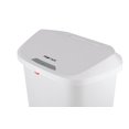 thumbnail image 3 of The Step N' Sort Tall 50L Plastic Trash Can with Steel Pedal and Secure Slide Lock, 3 of 7