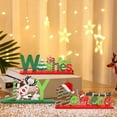 thumbnail image 3 of Ayieyill 6 Christmas Table Decorations Signs, Merry Wooden Christmas Table Decor Holidays Centerpiece, 3 of 8