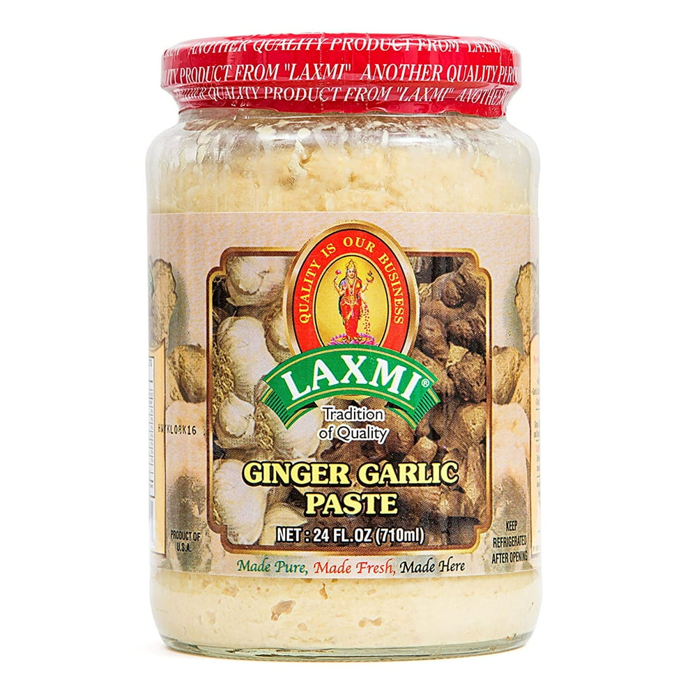 Laxmi Traditional Indian Ginger Garlic Cooking Paste 24oz Walmart