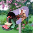 thumbnail image 5 of Coolnut Magnetic Mailbox Cover, French Bulldog Dog Wearing Unicorn Hat Costume Post Mail Box Cover Mail Wraps Cover, Standard Size 20.7" L x 18" W, 5 of 5