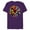 Purple, variant on Marvel Avengers 60th Anniversary Classic Comic Hero Shield- Short Sleeve Blended T-Shirt for Adults - Customized-Yellow