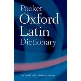 Oxford Latin Desk Dictionary - Walmart.com