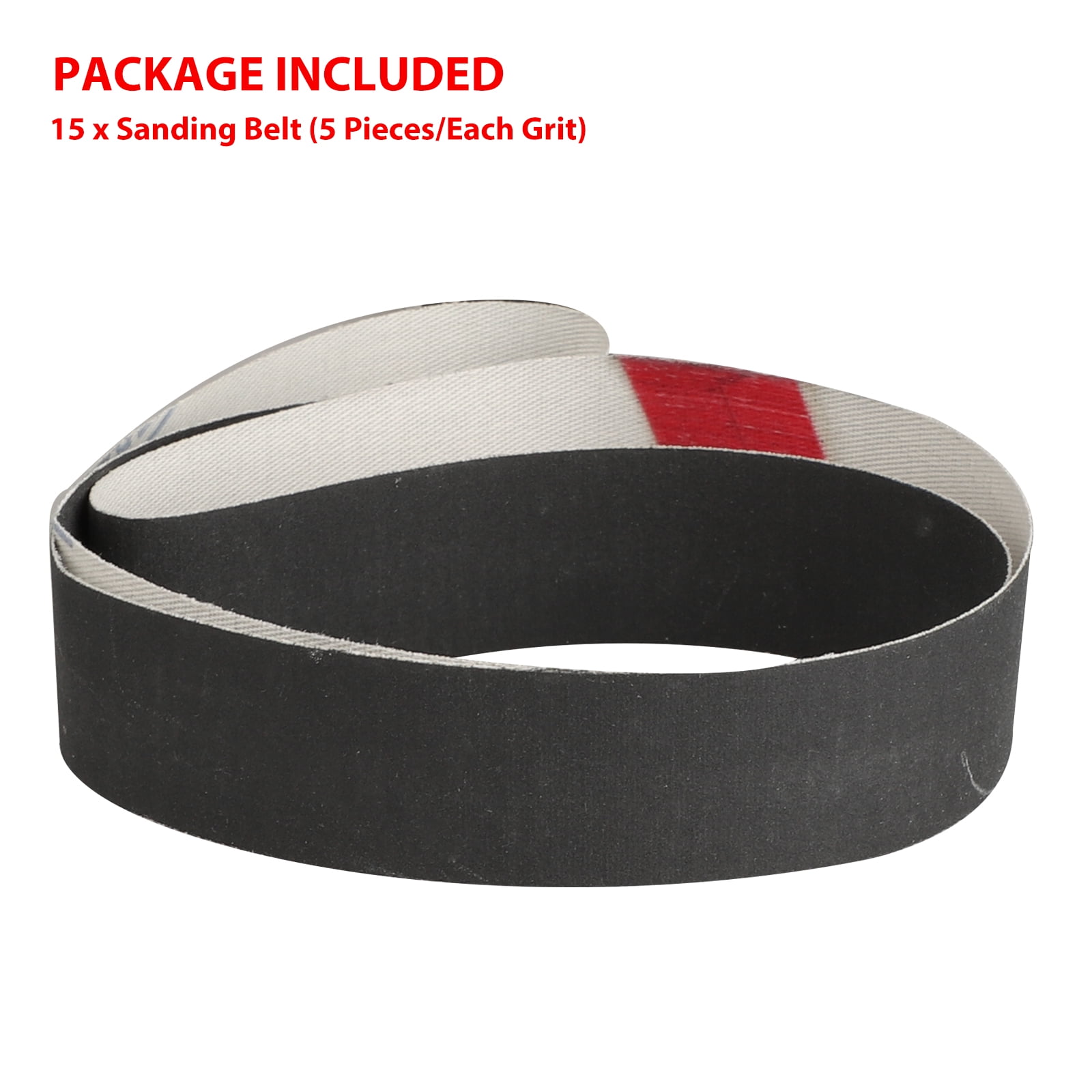 15pcs 1x30 Inches Sanding Sander Belts 600 800 1000 Grit Polishing Replacement