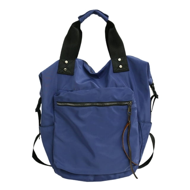 MesaSe Schoolbag High Capacity Waterproof Backpack Portable Handle Zipper Closure Knapsack Two-way Carry Great Load Bearing Bag