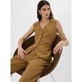 thumbnail image 4 of Buttoned Solid Vest, 4 of 6
