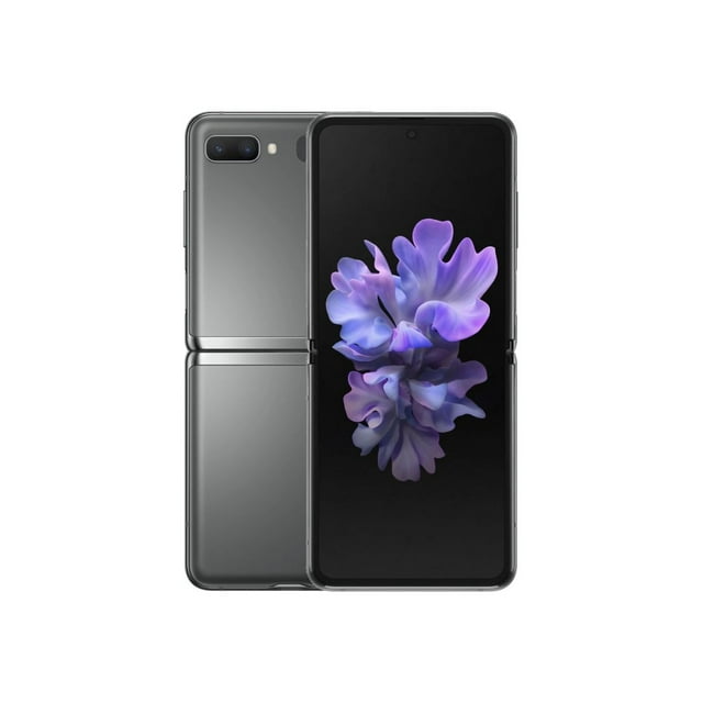 Restored Samsung Galaxy Z Flip 5G SAM-F707U 256GB T-Mobile Locked Mystic Gray (Refurbished)