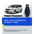 thumbnail image 3 of DIY Car Key Fob Replacement for 2009-2012 Dodge Ram 1500 2500 3500/Journey 2008-2013 Jeep Grand Cherokee 2008-2010 Chrysler 300 Voice Kit Keyless Entry IYZ-C01C or M3N5WY783X, 3 of 6