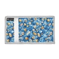 thumbnail image 2 of JIALIOU Nylon Trifold Card Wallet with ID Window Zipper Pocket for Men Women Teen Fantastic Shells on Sea, 2 of 7