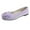 Purple, variant on Xfvqtps Womens Ballet Flats with Flower Detail Suede Like Upper Comfortable Flat Shoes for Women Casual Pointed Toe Flats Bronze
