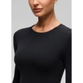 thumbnail image 6 of CRZ YOGA Softembrace Long Sleeve Shirts for Women Casual Tops Soft Basic T-Shirts, 6 of 8