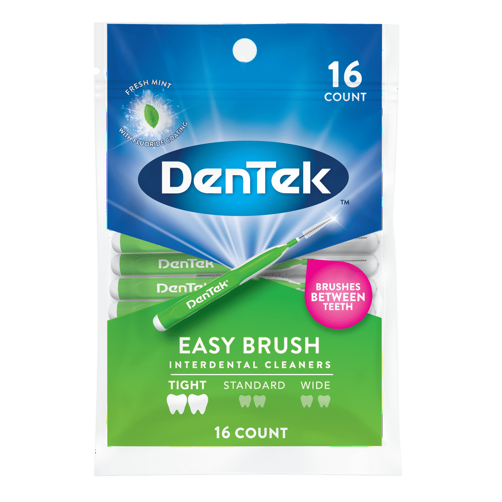 DenTek Easy Brush Tight Interdental Cleaners, 20 count bonus pack