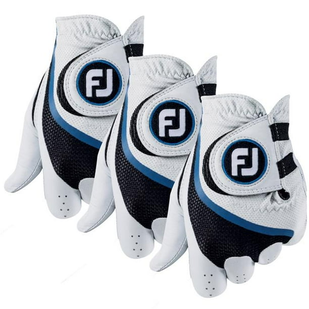 Footjoy 70710 Pearl ProFLX Mens Golf Gloves, Pack of 3 Large