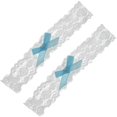 thumbnail image 1 of 2pcs Bride Garters Women Lace Bands Wedding Bridal Thigh Garters Bowknot Garter, 1 of 2