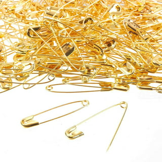 120Pcs Safety Pins, 19Mm Mini Safety Pins for Clothes Metal Safety