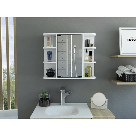 Six external shelves | Great for quick - access items | Get what you need easily