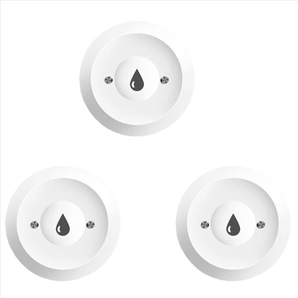 3X Detector de Fugas de Agua Inteligente ZigBee TUYA, Sensor de Inundación, Monitoreo Remoto A Través de la Puerta de Enlace Tuya Zigbee, Alarma de Tanque de Agua Lleno