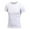 White, variant on Men's Compression Shirt Short Sleeve Cool Dry Workout Athletic T-Shirts Sports Undershirt Performance Compression Tops