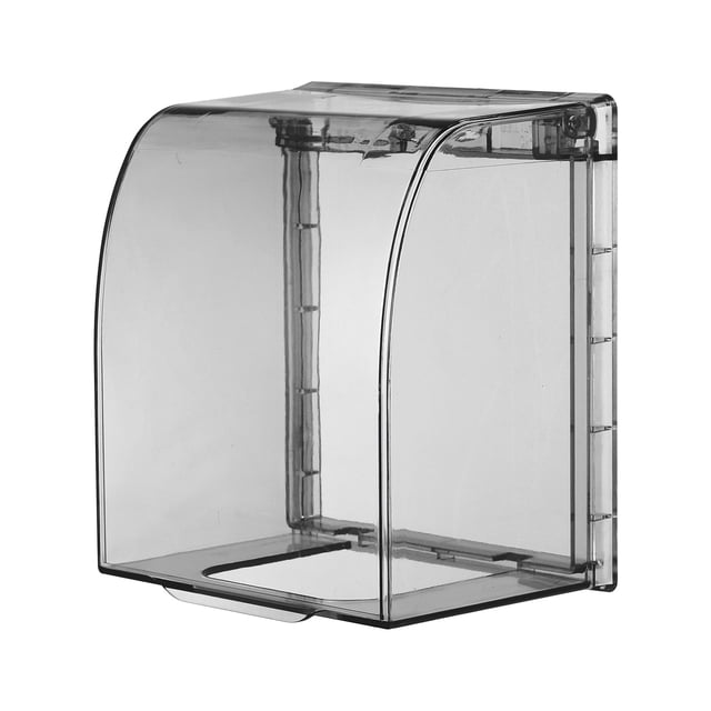 Uxcell 4.41 x 3.94 x 2.8 Inch Outlet Cover Box, Transparent Black