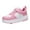 Pink, variant on Huanglei Children Shoes Thick Soled Sneakers Fashionable Soles With Wheels Automatic Skating Sneakers