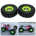 thumbnail image 3 of Upgrade RC Car Tires 1:12 Vehicles Model Replacement Modified Accessories DIY Wheel Tyres for 124018 124016 124017 Car Model Lovers - 2 Right, 3 of 8