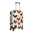 thumbnail image 3 of Daiia Roosters and Chickens Luggage Cover, Thickened Washable Travel Luggage Covers, Elastic Unique Baggage Covers for 18-20 inch Luggage-Large, 3 of 9