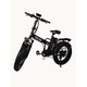 thumbnail image 5 of Bicicleta Eléctrica Plegable BIKE ON Roma Pro Negra | Rodada 20 con Frenos de Disco y Cambios Shimano | Motor 500W y Batería de Litio 48V, 5 of 11