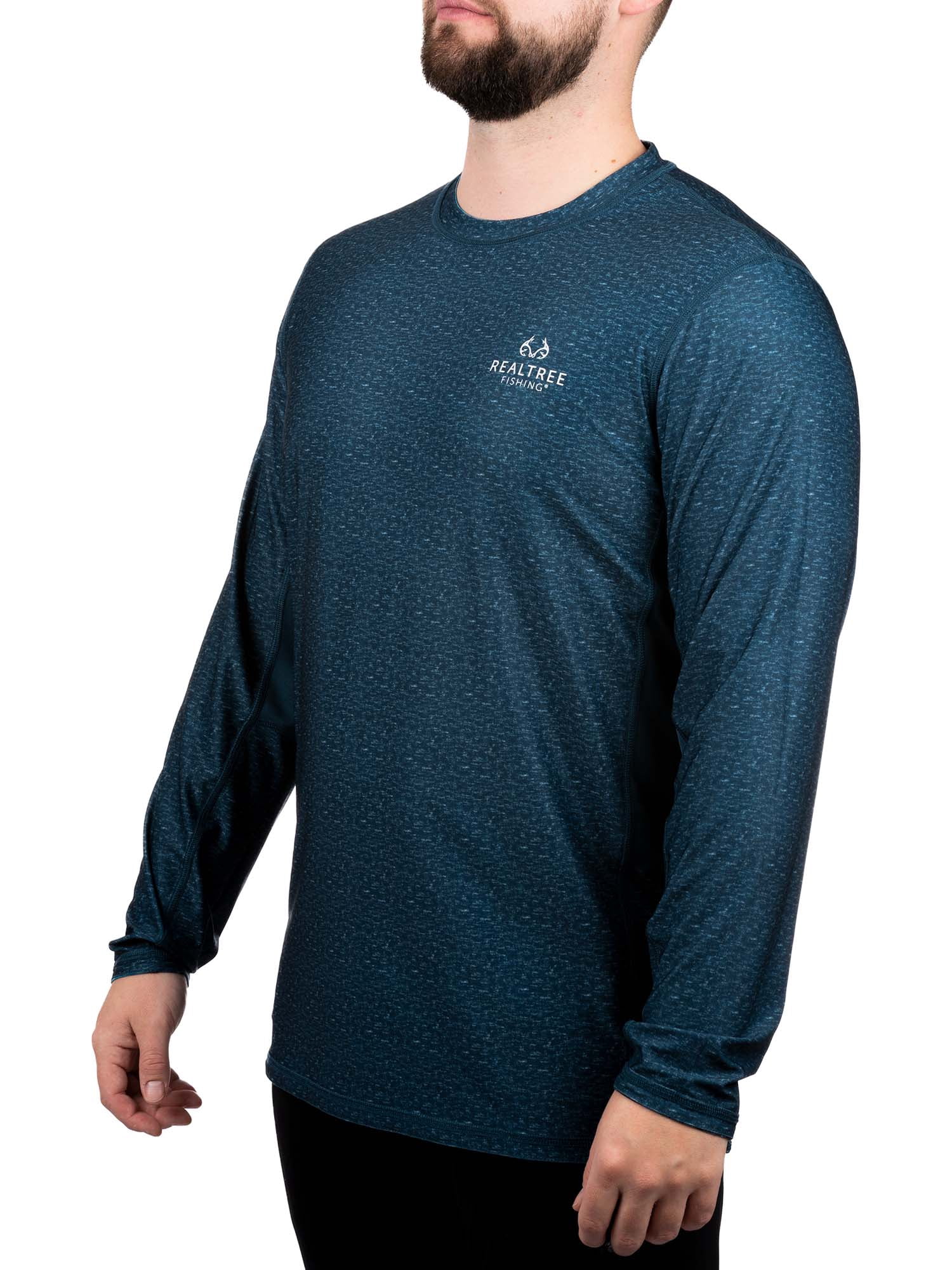 Realtree Fishing Men's Reversible Performance Fishing Tee Shirt