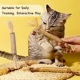 thumbnail image 7 of Puriq Natural Silvervine Dental Sticks, Purriq Natural Silvervine Dental Sticks, Interactive Kitten Chew Playthings, Cat Chew Stick, Cat Toys for Indoor Cats& Kittens (4Pcs), 7 of 7