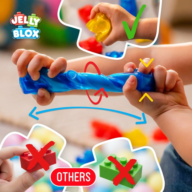 Jelly Blox - Stash & Stack - 2-in-1 Storage Case by Goliath