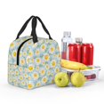 thumbnail image 5 of Honeii Daisies Flowers Print Lunch Bag Women, Lunch Box Lunch Bag for Women Adult Men, Small Leakproof Cute Lunch Tote Large Capacity Reusable, 5 of 8