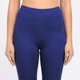 thumbnail image 2 of Hitime Capri Workout Leggings for Women Super Soft Stretchy High Waisted Capri Length Royal Blue Sizes L-XL Yoga Workout Running, 2 of 8
