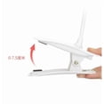 thumbnail image 3 of Lámpara de escritorio LED inalámbrica recargable, 3 colores y 3 ajustes regulables, lámpara de noche táctil para niños con clip, lámpara de lectura portátil con clip para cama, color blanco [Clase ene, 3 of 5
