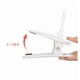 thumbnail image 3 of Lámpara de escritorio LED inalámbrica recargable, 3 colores y 3 ajustes regulables, lámpara de noche táctil para niños con clip, lámpara de lectura portátil con clip para cama, color blanco [Clase ene, 3 of 5