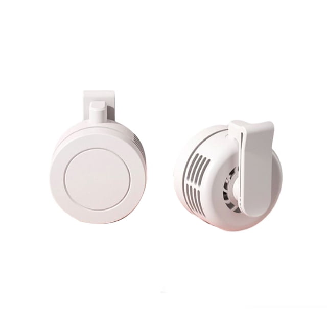 Inteprter Ventilador de cintura colgante, recargable por USB, herramientas de refrigeración sin aspas para exteriores, ventiladores portátiles ligeros Electrodomésticos Blanco Inteprter HA065553-02