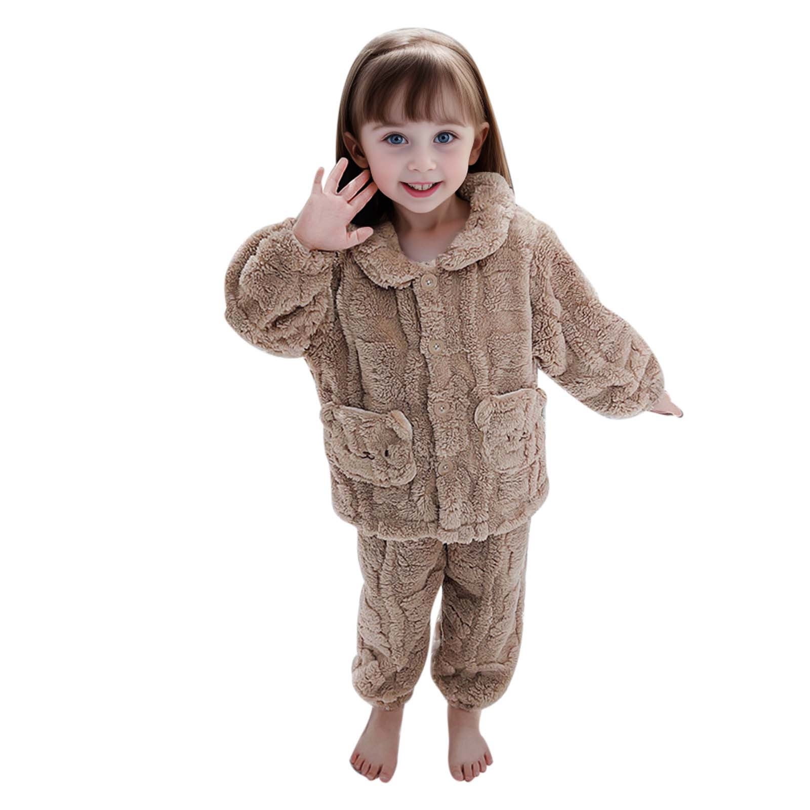 Pyjama Molleton Pyjama Chaud BÃ©bÃ© Zhuashum Pyjama 18-24 Mois