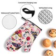 thumbnail image 4 of LAKIMCT Insect Butterfly Bug Oven Mitts and Pot Holders Sets Non-Slip Potholders Heat Resistant Oven Gloves for Kitchen Baking Cooking BBQ, 4-Piece Set, 4 of 9