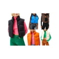 thumbnail image 2 of Women's Winter Crop Vest Lightweight Sleeveless Warm Outerwear Puffer Vest Padded Gilet, 2 of 5