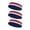 Blue White Red, variant on Couver Triple Color White Striped Sports Head Sweatband Blue White Red 3 Pack