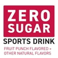 thumbnail image 3 of POWERADE Zero Sugar Fruit Punch Electrolyte Sports Drink, 20 fl oz, 8 Pack Bottles, 3 of 14