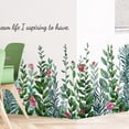 thumbnail image 5 of Teissuly Green Plant Pattern Removable Wall Sticker Bedroom Living Room Decoration Ks024, 5 of 7