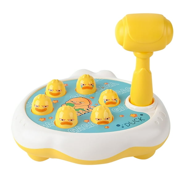 Binwennn Whack A Porker Or Duckling Game For Toddler Hammering And Pounding Toys Early Developmental Montessori Fine Motor Skill Toy Baby Games Toy Activities Desk Keyboard 32 Keys Middle School Games