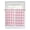 Pink, variant on Kitchen Curtains 45 Inches length, Pink Checkered Window Treatment Curtain Drapes, Pink White Buffalo Plaid Lightweight Window Panels for Living Room Bedroom, 52"x45", 2 Panels