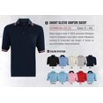 thumbnail image 2 of Adams Umpire Polo Shirt Baseball Softball Ump Smitty Adult (Powder Blue 3XL), 2 of 2