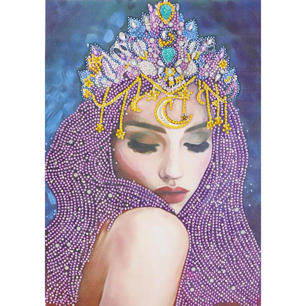 Wdftyju 5D bricolaje especial en forma de diamante pintura belleza bordado mosaico Kits decoración de la pared Wdftyju 3zb4xf4tj2st4sg9