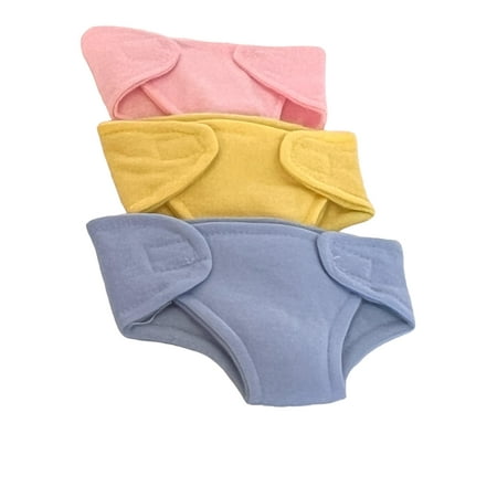 Baby Doll Diapers Fits 15-17 Inch Baby Dolls