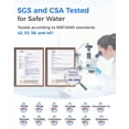 thumbnail image 4 of Waterdrop WD-G2P600-RO Filter, Replacement for WD-G2P600-W Reverse Osmosis System, 2-year Lifetime, Reduce PFAS, 4 of 9