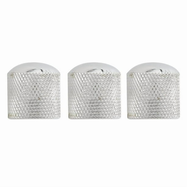 12X Perillas de Control de de Guitarra para Reemplazo de Tele, Plateado