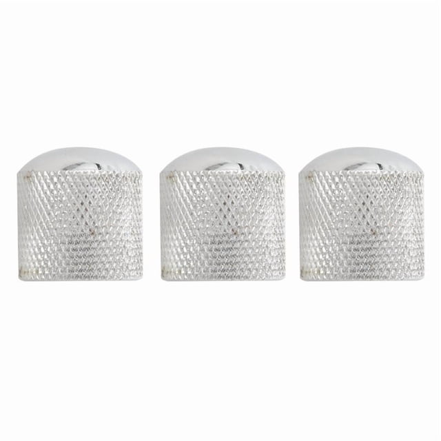 12X Perillas de Control de de Guitarra para Reemplazo de Tele, Plateado