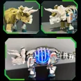 thumbnail image 6 of Remocguys Mechanical Dinosaur Building Blocks Set with Light for Adults Compatible with Lego 1180Pcs, 6 of 6